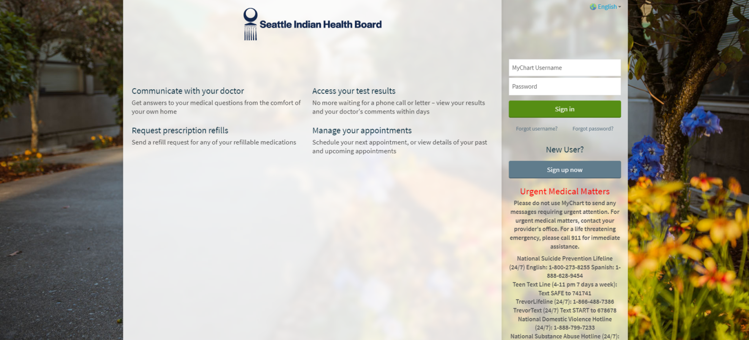 Sign up for our new online care portal, MyChart  Seattle Indian Health